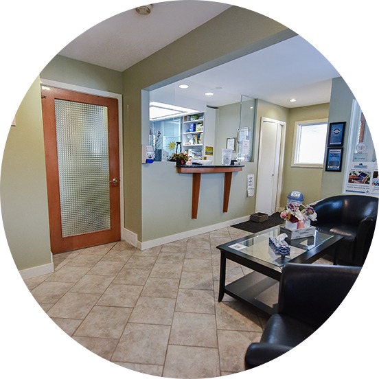 Reception Area | All About Family Dental | General & Family Dentist | SW Calgary